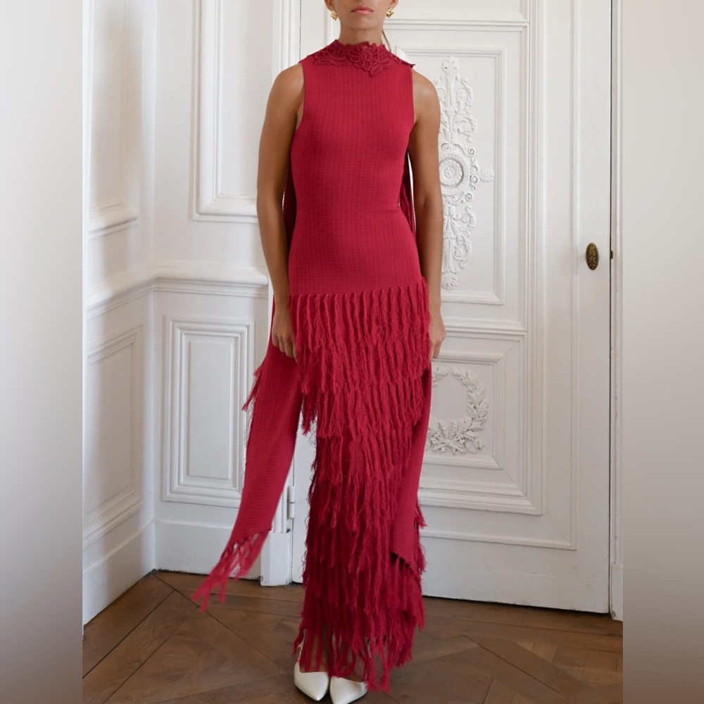 Yellow the label - Phoebe fringe dress